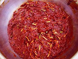 風キムチのペースト